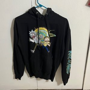 rick and morty hoodie